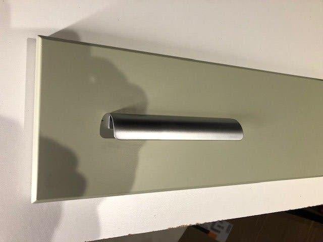 Keukengreep. Piet Zwart 7x, Huis en Inrichting, Nieuw, Minder dan 100 cm, 25 tot 50 cm, Zilver