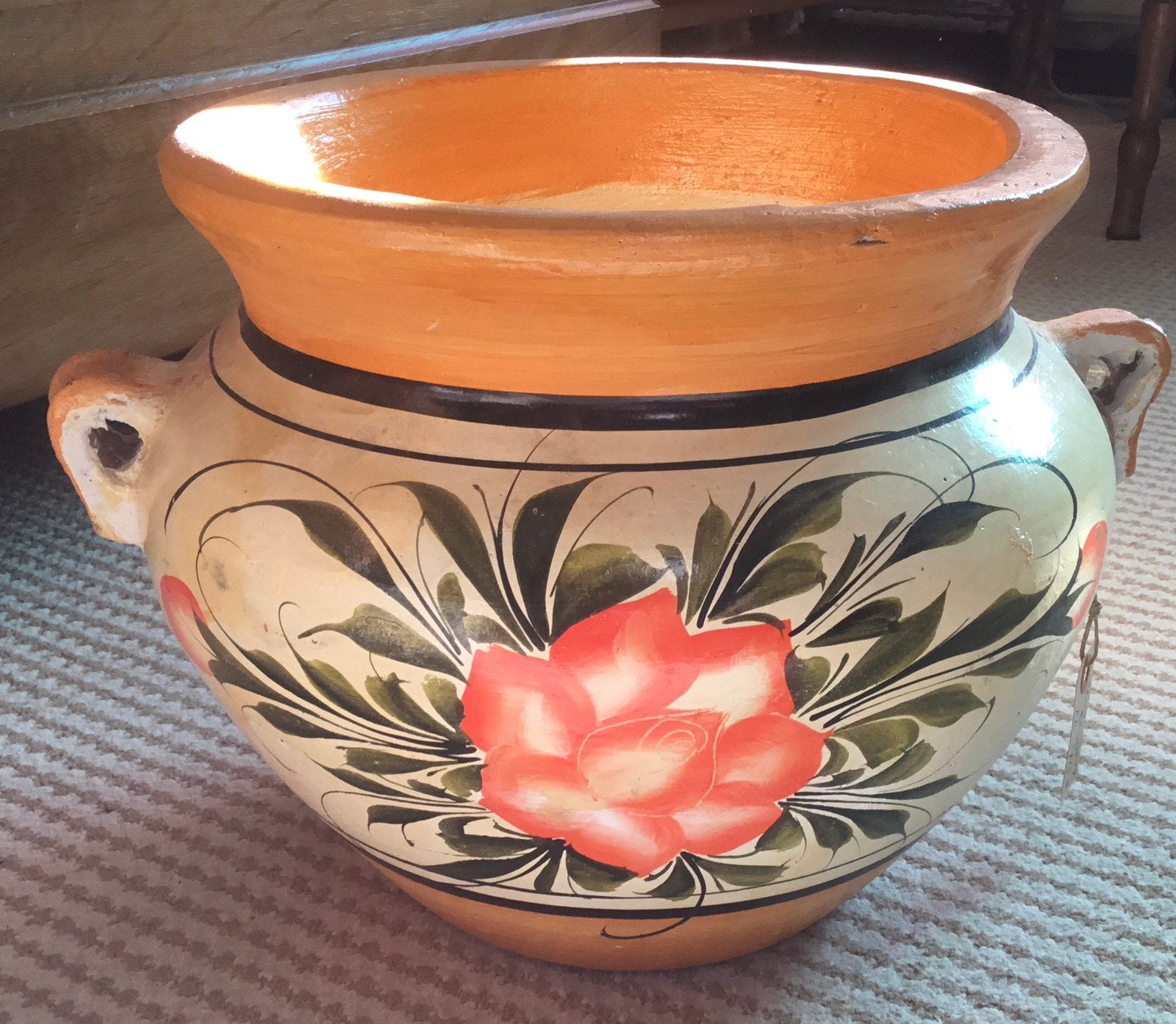 Grote plantenbak. Nieuw uit de winkelvoorraad., Ophalen of Verzenden, Rond, Overige materialen, Balkon