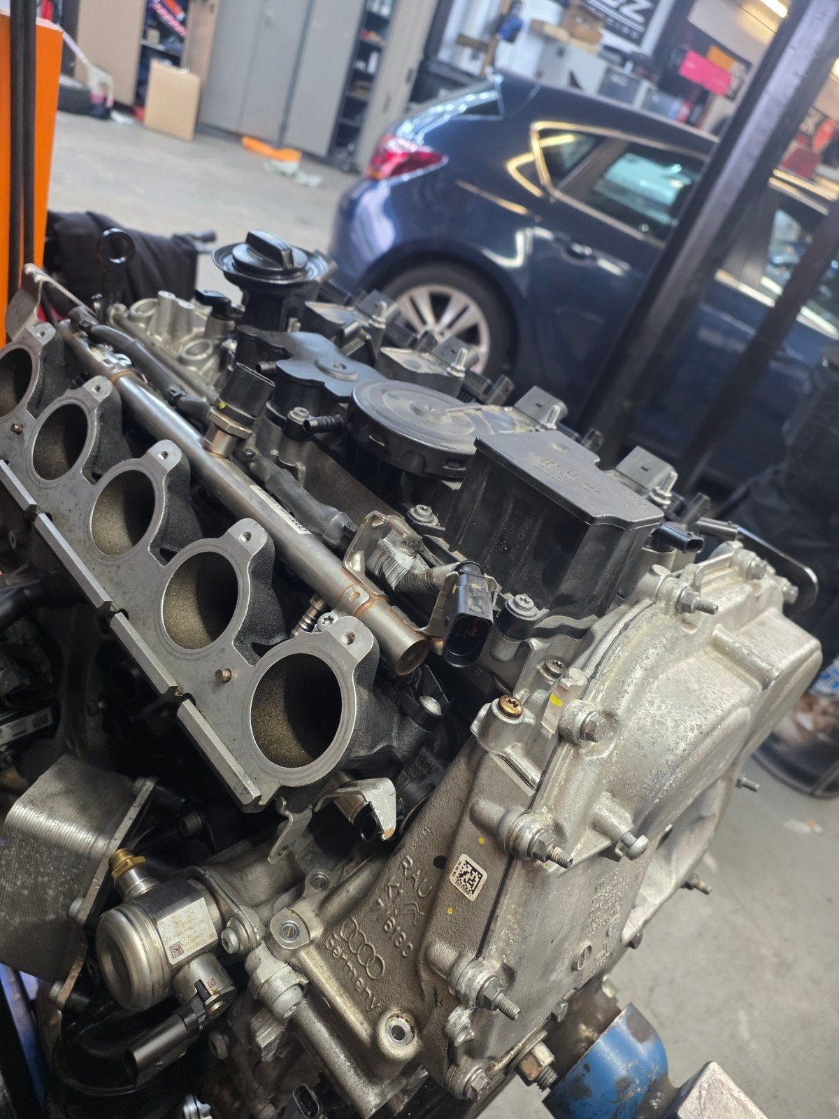 Audi rs3 moterblok daza 2018, Ophalen, Gebruikt, Audi