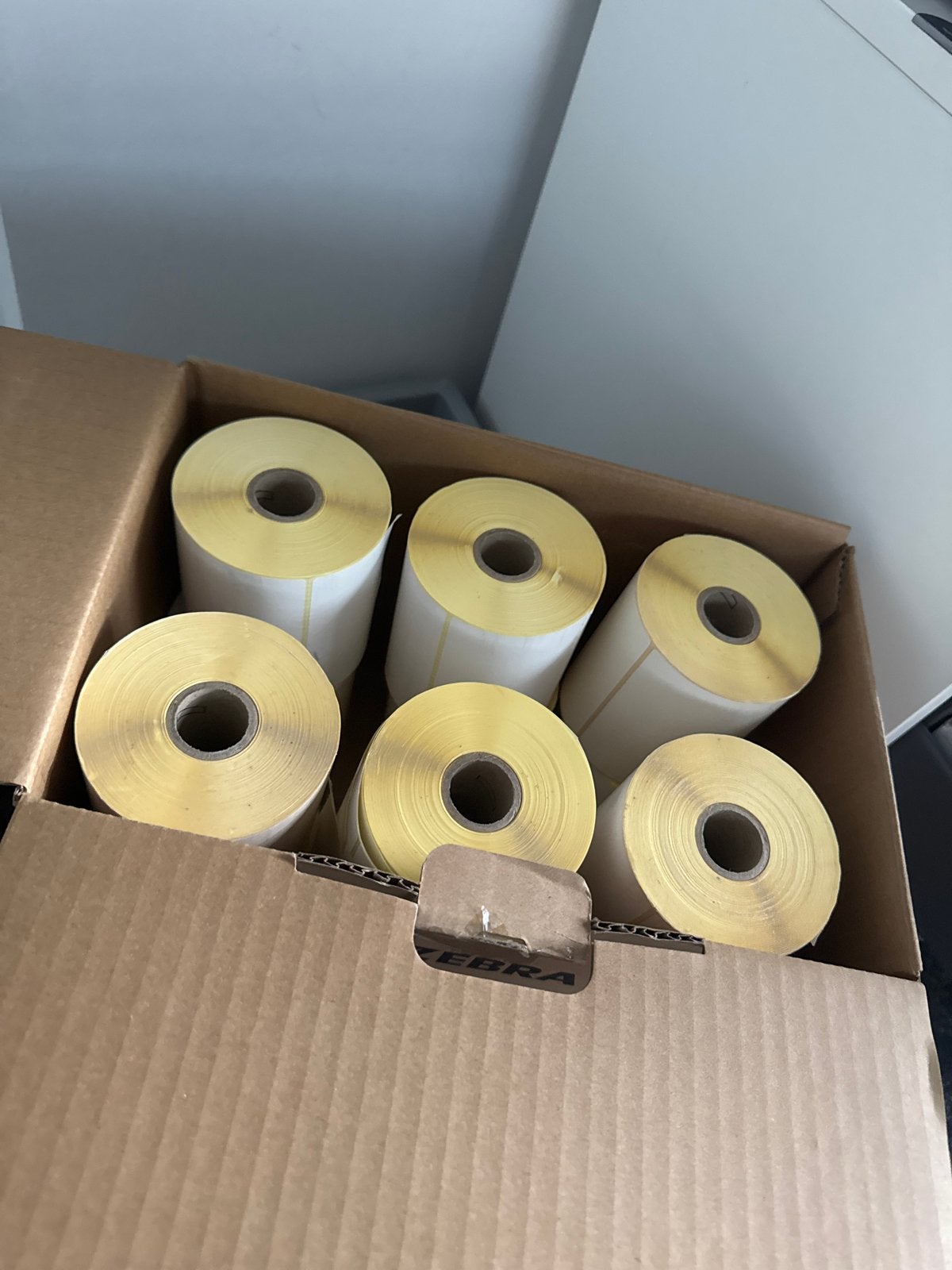 12 Zebra Etiket Rollen voor DHL, PostNL en meer, Ophalen of Verzenden