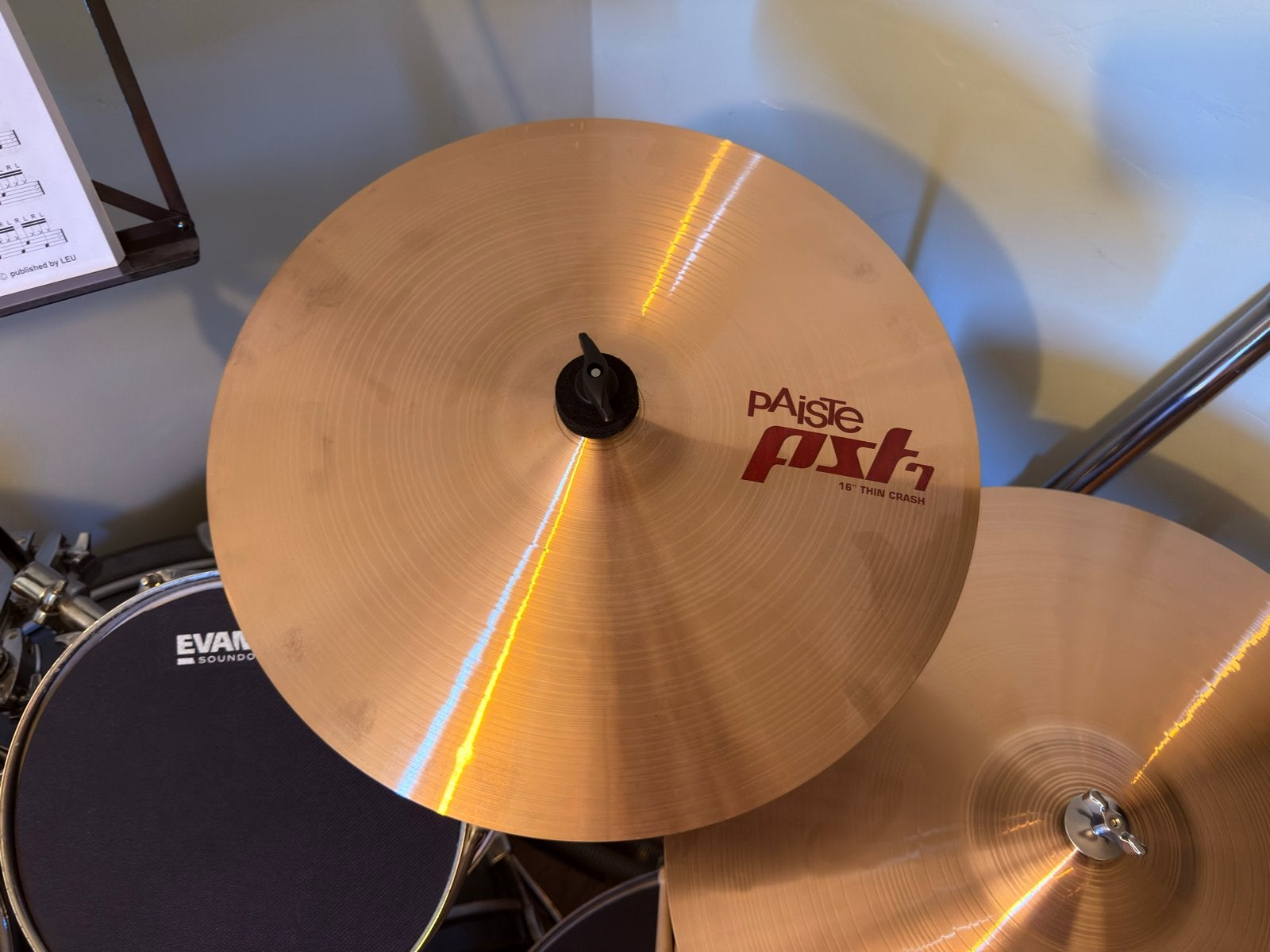 NIEUW! Paiste PST7 Thin Crash 16", Ophalen of Verzenden, Nieuw, Drums of Percussie