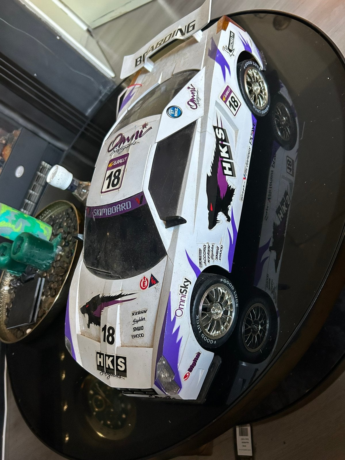 Rc auto mercedes tamiya, Ophalen of Verzenden, Zo goed als nieuw