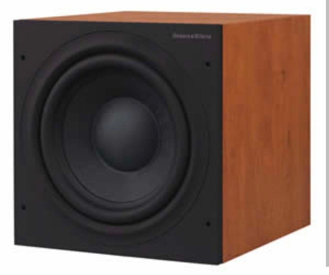 Bowers&Wilkins ASW610 Subwoofer Zeldzame Red Cherry!!, 150 watt of meer, Subwoofer, Ophalen of Verzenden, Zo goed als nieuw
