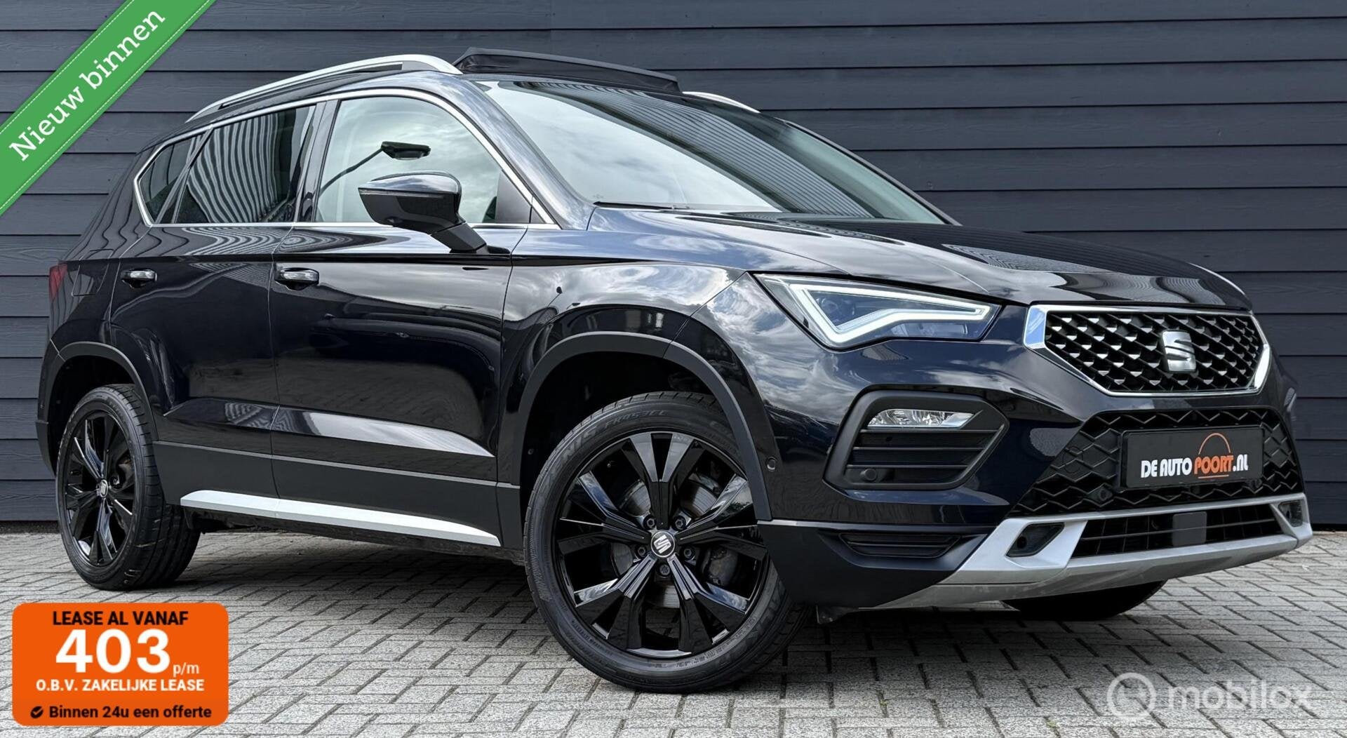 Seat Ateca 1.5 TSI Xperience BNS Pano.dak/Trekhaak/Viritual/, Auto's, Seat, Dealer onderhouden, 15 km/l, 4 cilinders, Ateca