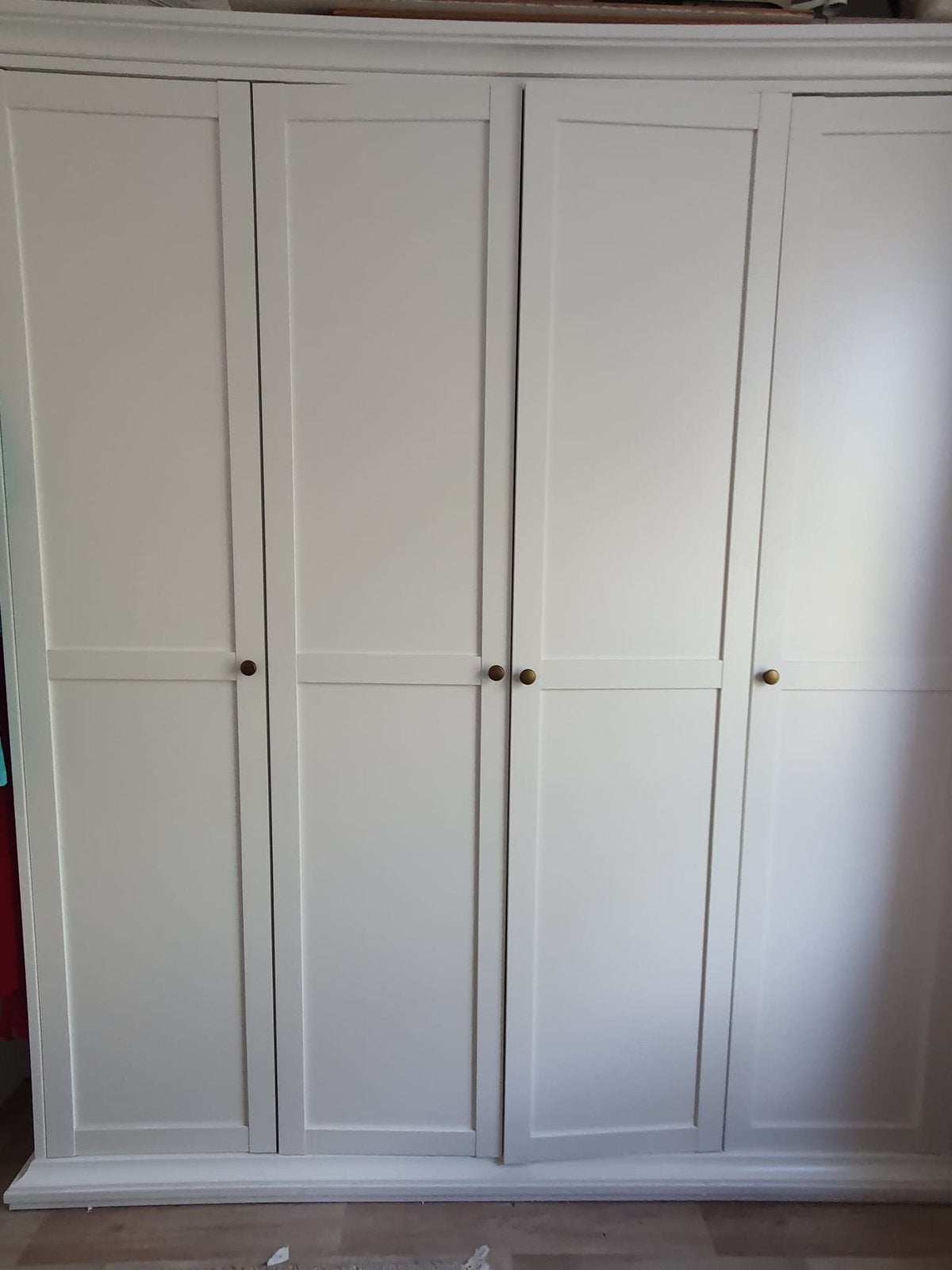 Witte kast, 200 cm of meer, 150 tot 200 cm, Zo goed als nieuw, 50 tot 75 cm