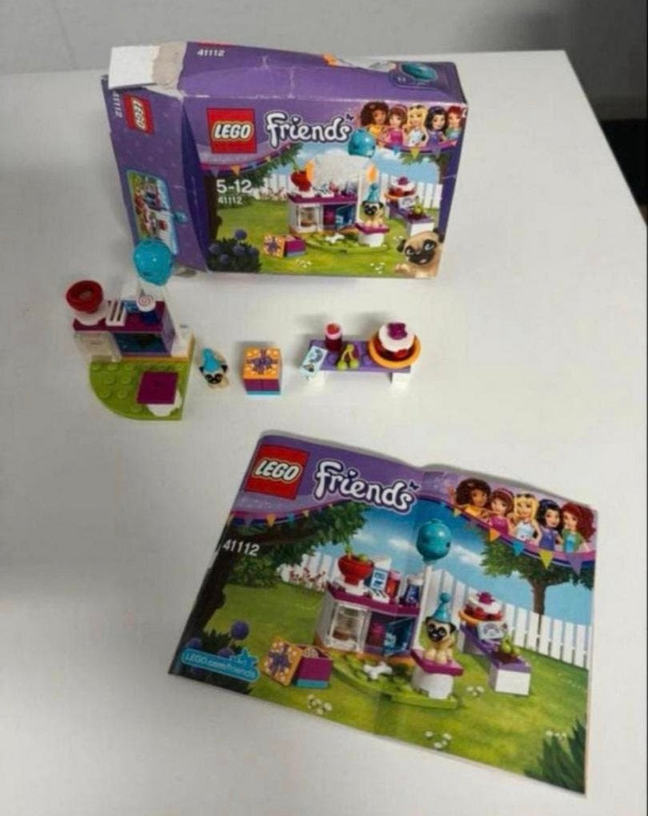 Lego Friends 41112 Feesttaartjes - Complete set met doos, Kinderen en Baby's, Speelgoed | Duplo en Lego, Lego, Friends, Ophalen of Verzenden