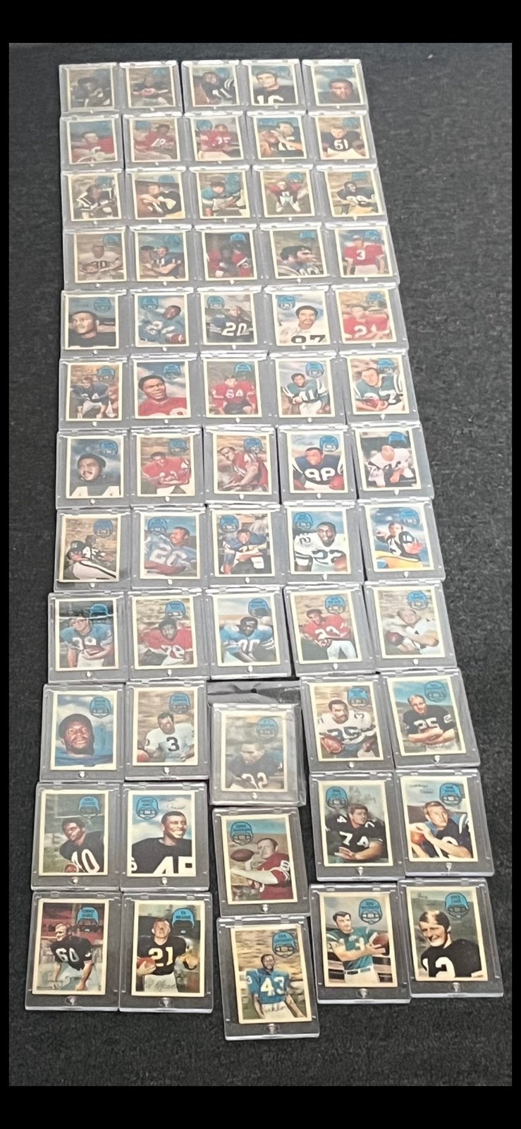 Vintage Kellogg’s 3-d superstars 1970 60/60 in 35pt cases, Ophalen of Verzenden, Gebruikt, Overige sporten, Spelerskaart