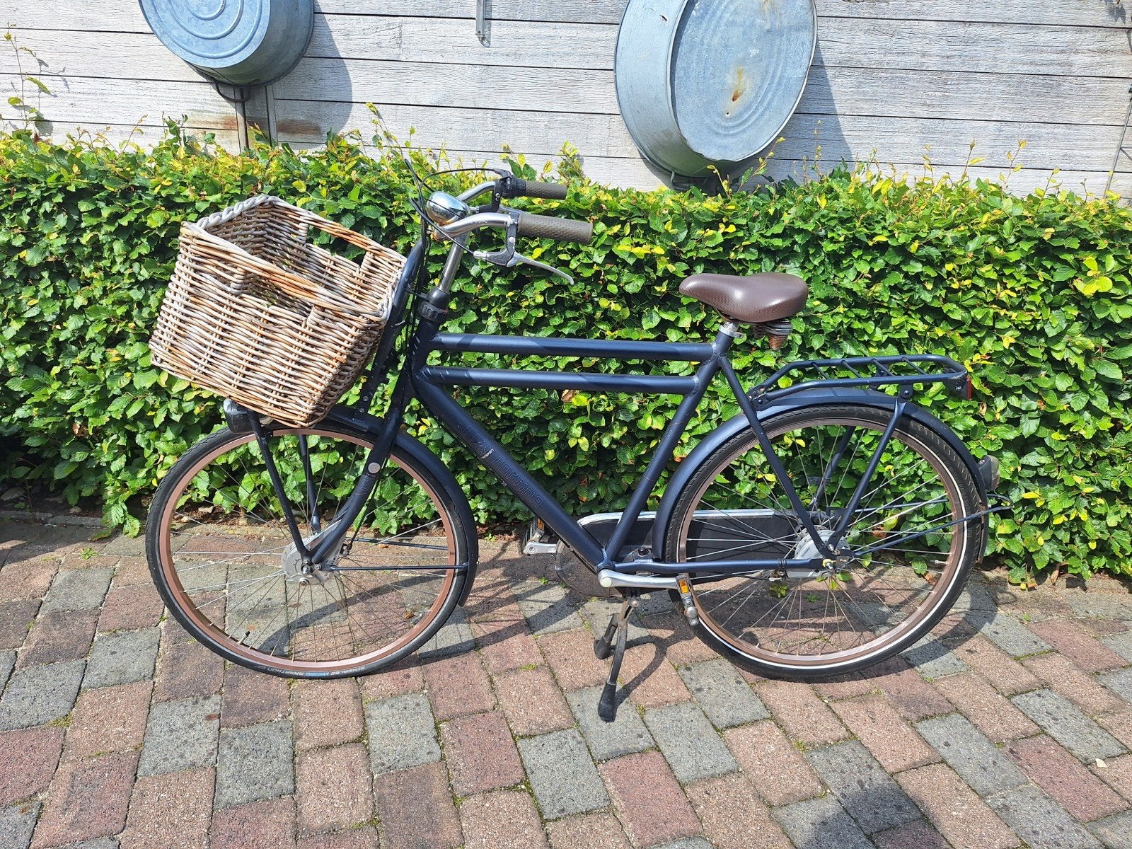 Cortina Transportfiets, Fietsen en Brommers, Fietsen | Dames | Damesfietsen, Terugtraprem, Gebruikt, Versnellingen, 56 cm of meer