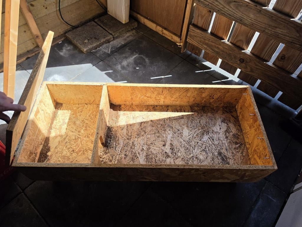 Buiten verblijf schildpanden, Ophalen, 110 cm of meer, Hok, 90 cm of meer