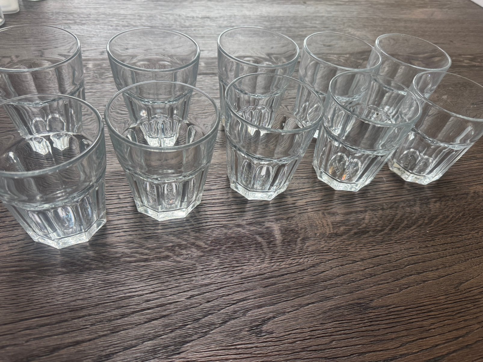 Ikea drinkglazen 10 st., Ophalen of Verzenden, Zo goed als nieuw, Overige typen