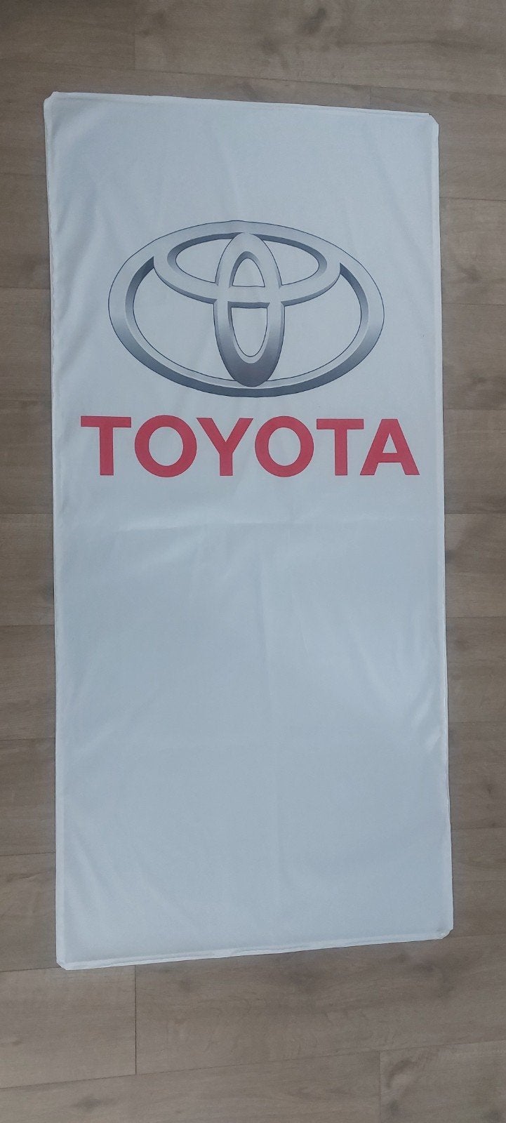 Toyota banner, Ophalen of Verzenden, Zo goed als nieuw, Reclamebord