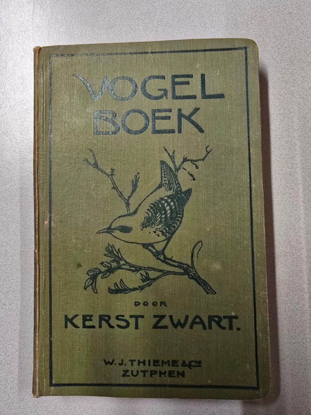 vogelboek door kerst zwart, Ophalen