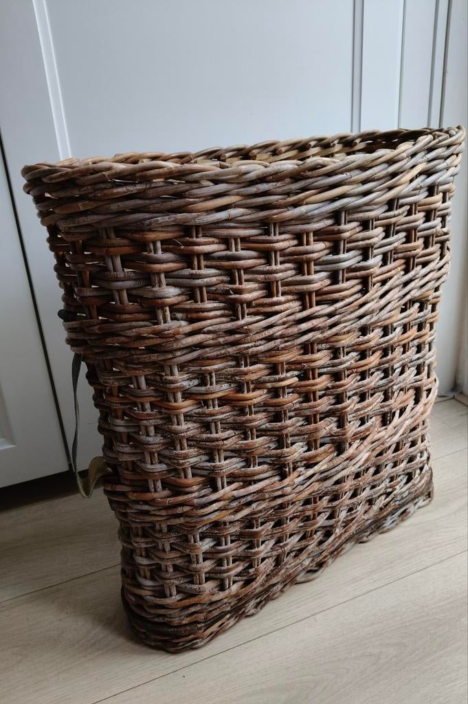 Rieten paraplumand - 53 cm hoog, Huis en Inrichting, Ophalen, Gebruikt, Landelijk, Natuurlijk materiaal