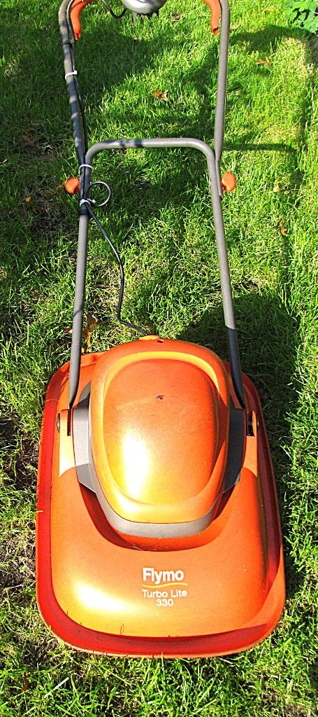 zweefmaaier Flymo turbolite 330, Tuin en Terras, Zweefmaaier, Ophalen, Gebruikt, Flymo