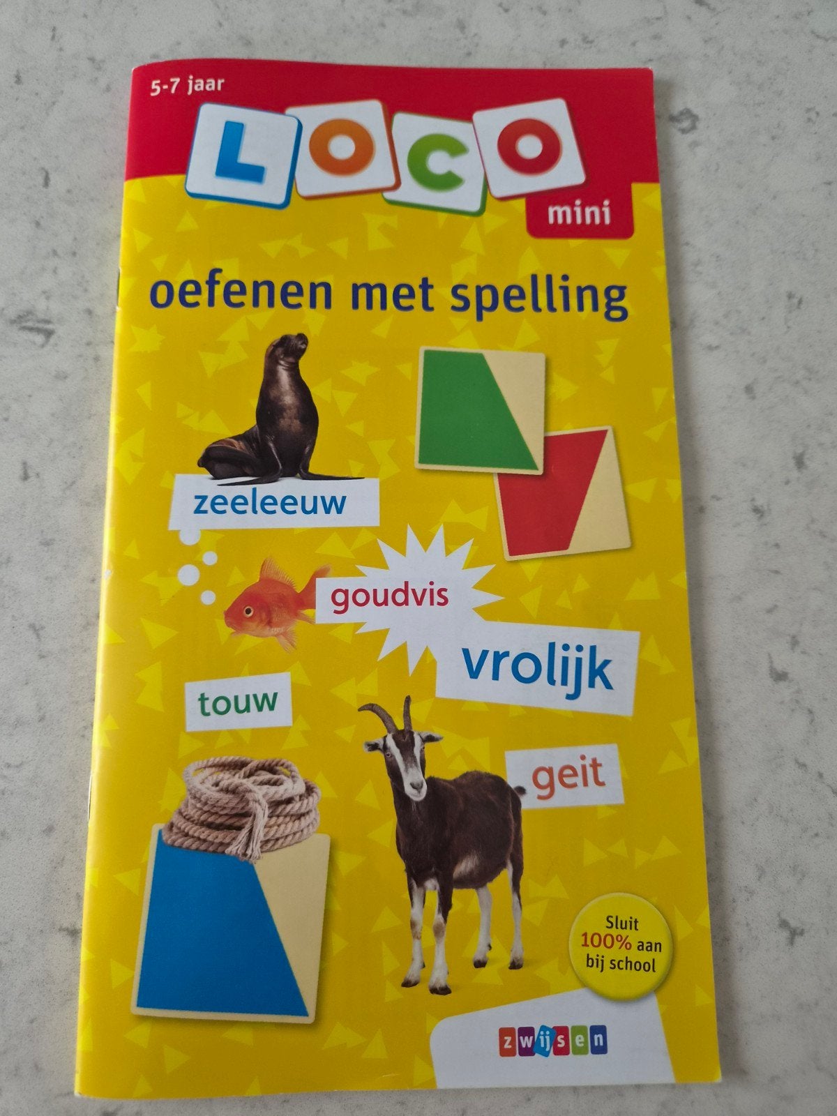 Loco mini oefenen met spelling, Ophalen of Verzenden, Zo goed als nieuw, Speelkaart(en)