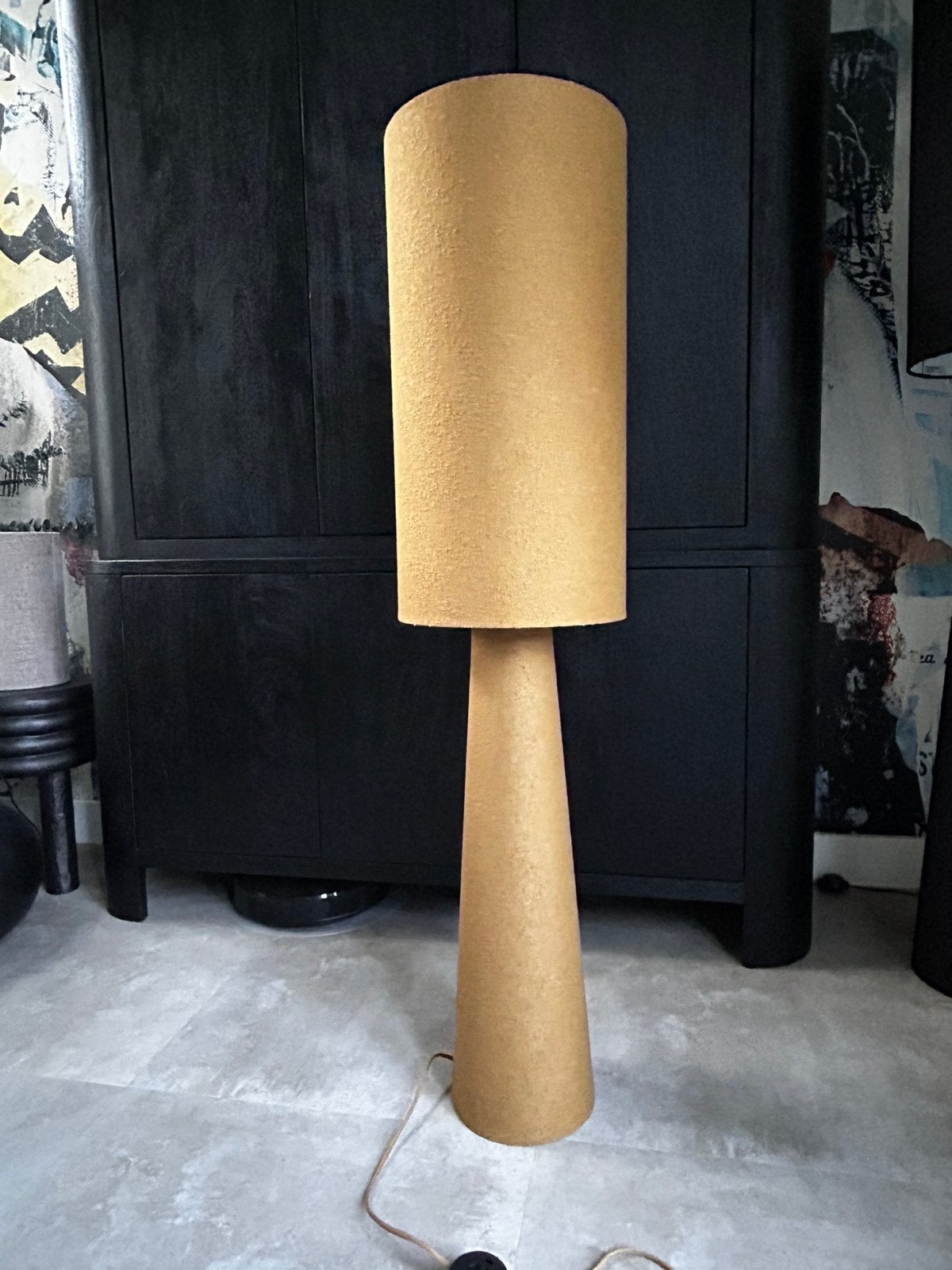 Woood staande lamp, Ophalen, Zo goed als nieuw, 150 tot 200 cm