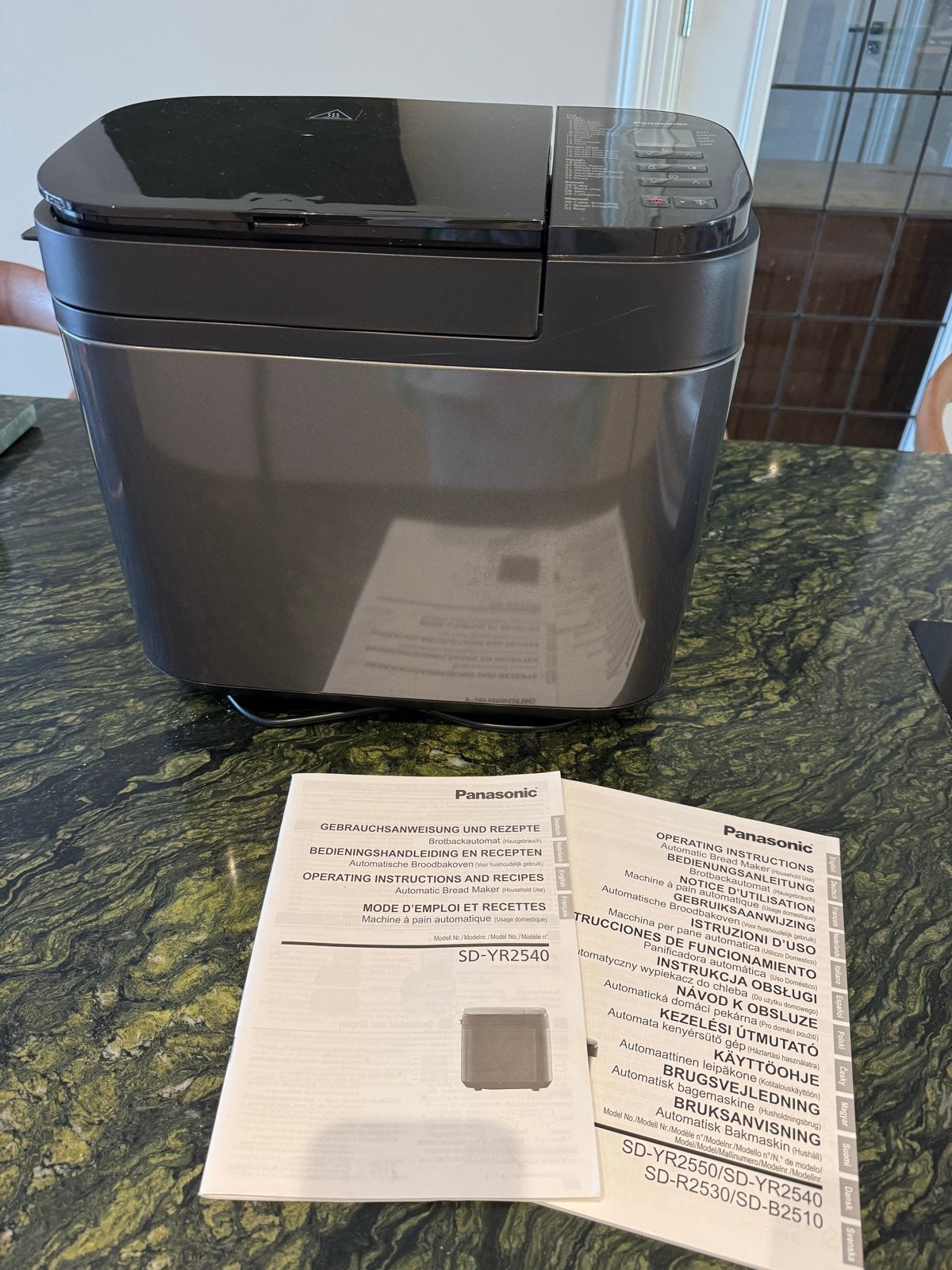 Panasonic SD-YR2540 Broodbakmachine: nieuw - incl glutenvrij, Meer dan 10 programma's, 800 tot 1200 gram deeg, Nieuw, Ophalen