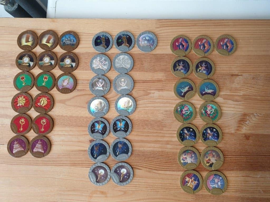 45 Efteling Symbolica Munten, Verzamelen, Ophalen of Verzenden, Gebruikt, Overige typen