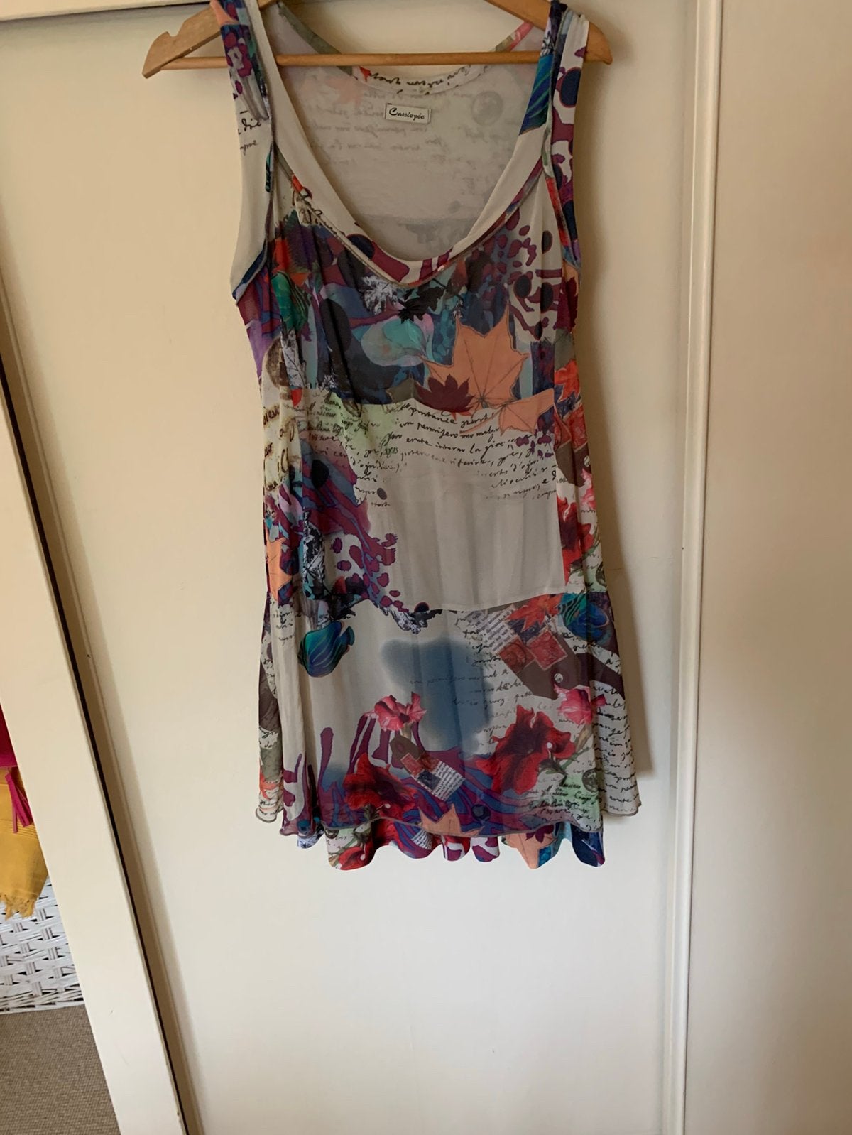 Zomerjurkje van cassiopee maat  38/40, Kleding | Dames, Ophalen of Verzenden, Gedragen, Maat 38/40 (M), Boven de knie