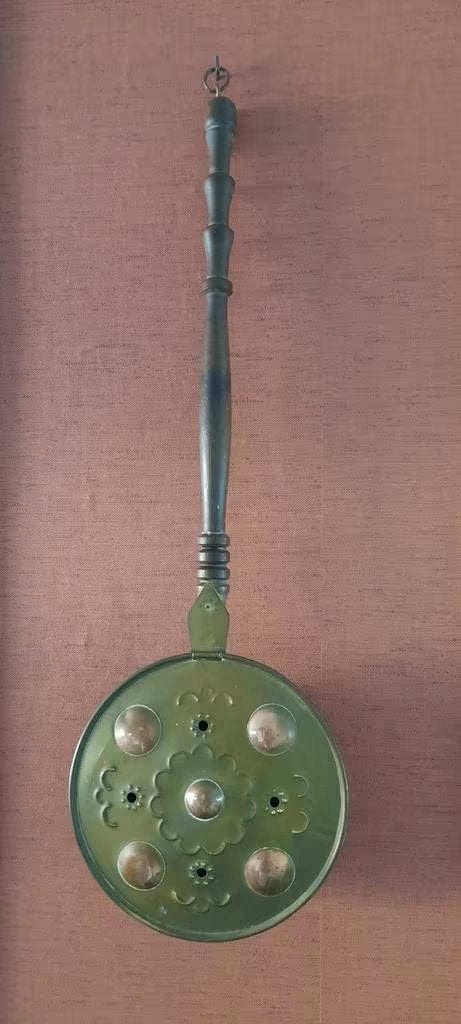 koperen beddenpan vintage, Antiek en Kunst, Antiek | Koper en Brons, Ophalen of Verzenden, Koper