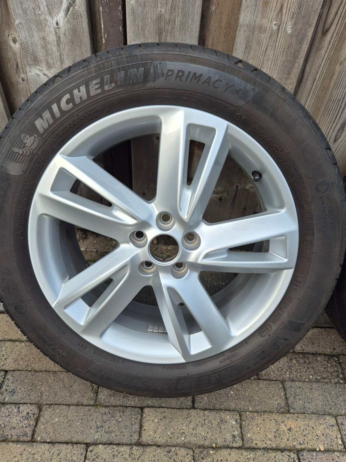 Seat arona FR org. velgen met Michelin banden 205 x 55 x 17, Ophalen, Gebruikt, 17 inch, 205 mm