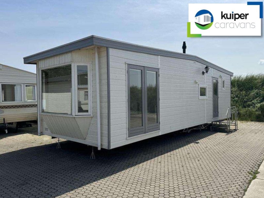 Chalet te koop | CV | Vernieuwde badkamer | dubbelglas, Caravans en Kamperen, Stacaravans, Tot en met 4