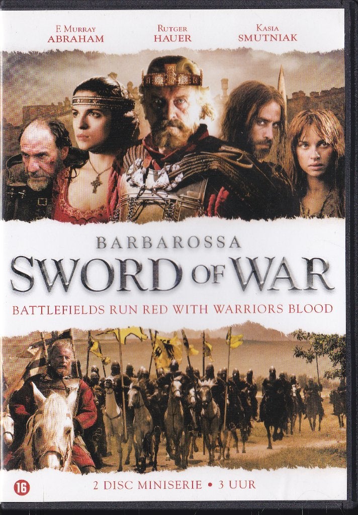 Barbarossa - Sword of war ֎ Rutger Hauer, Raz Degan, Cd's en Dvd's, Dvd's | Actie, Vanaf 16 jaar, Boxset, Actie, Ophalen of Verzenden