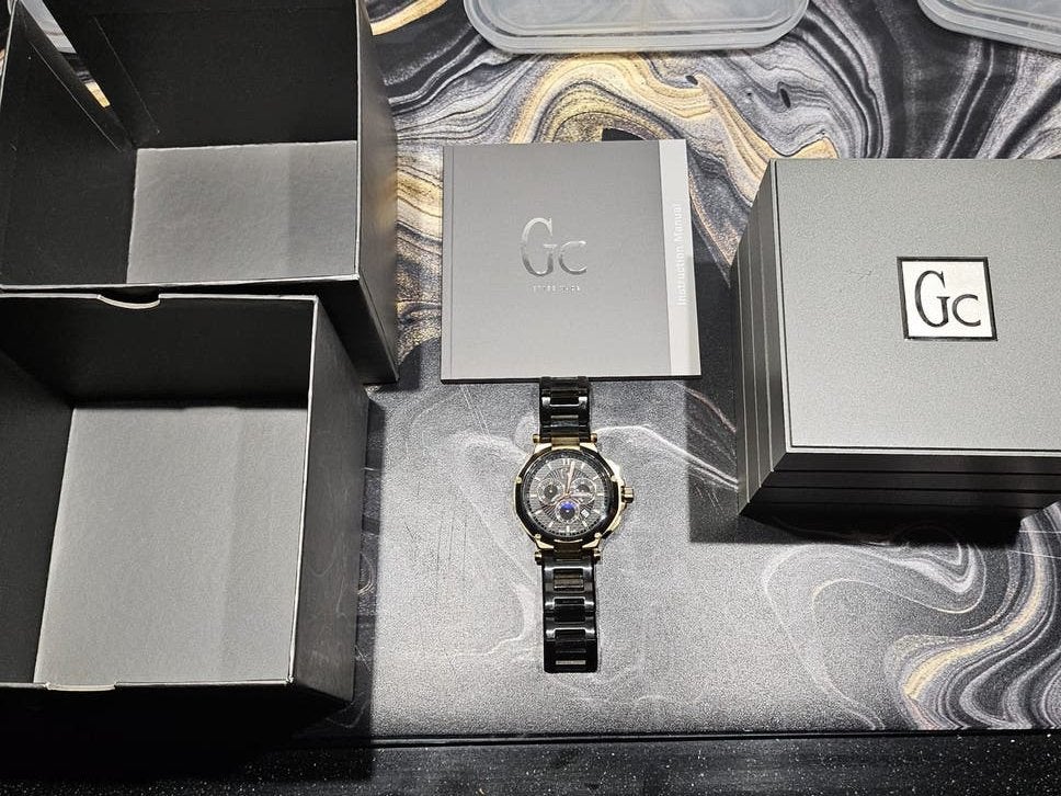 Guess collection horloge heren, Ophalen, Zo goed als nieuw, Staal, Overige merken