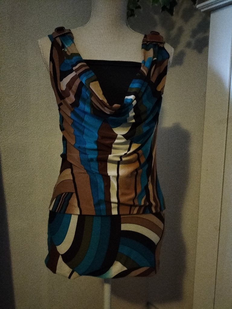 Top, Kleding | Dames, Meerkleurig, Onbekend., Zo goed als nieuw, Zonder mouw