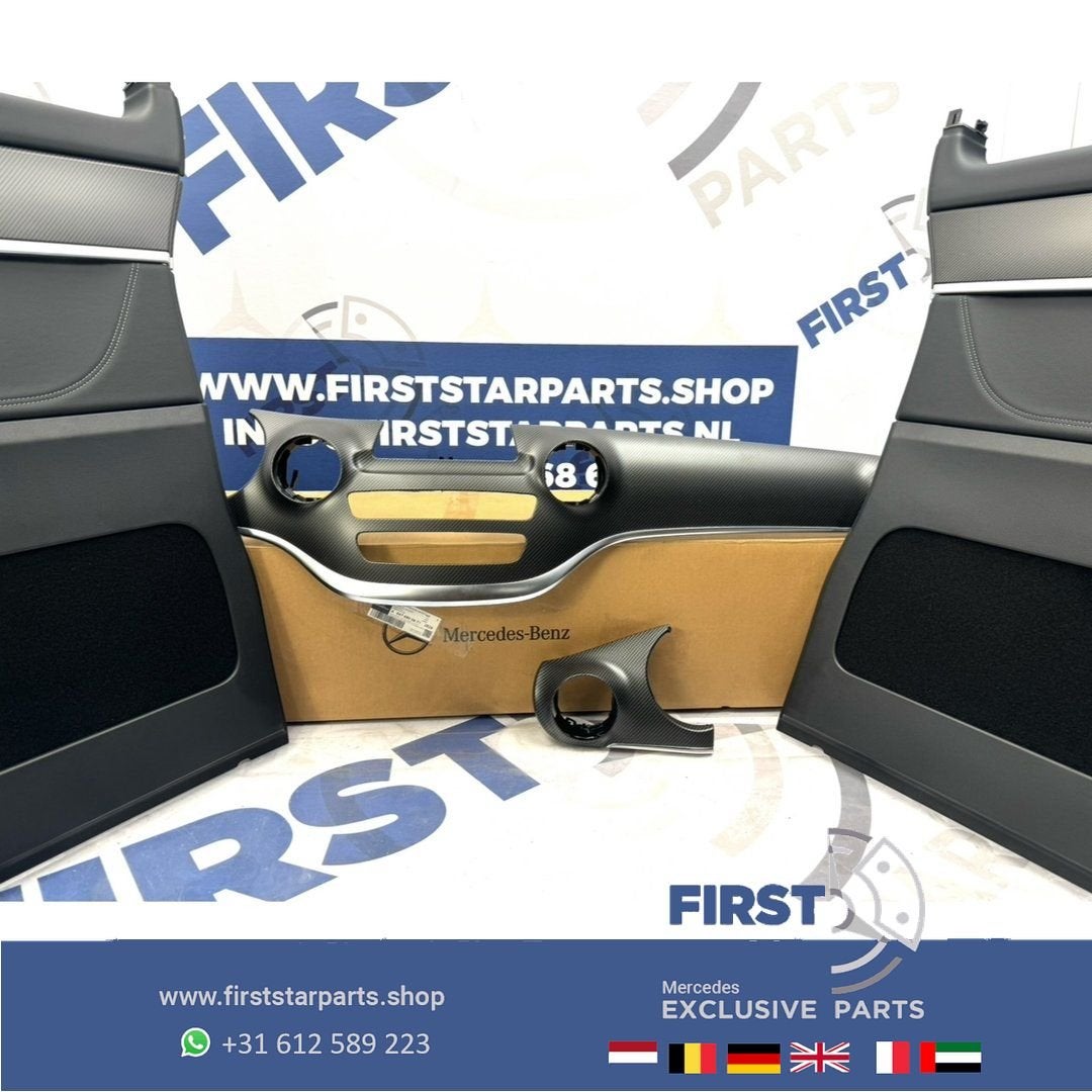 W447 V KLASSE CARBON INTERIEUR DASHBOARD + PORTIEREN SIERLIJ, Gebruikt, -, Ophalen of Verzenden, -