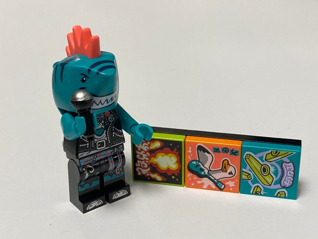 Lego Vidiyo Minifiguur vidbm01-3 Shark Singer, Lego, Nieuw, Ophalen of Verzenden, Minifiguren serie