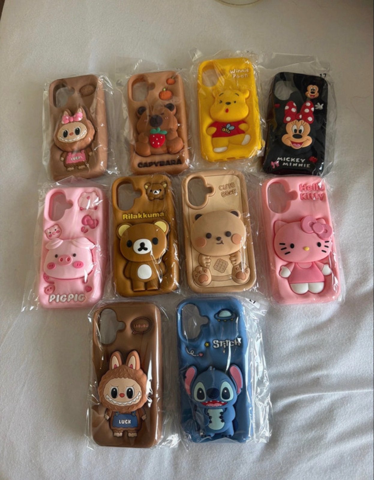 Iphone 17 Leuke telefoonhoesjes met diverse figuren, Ophalen of Verzenden, Nieuw, Hoesje of Tasje