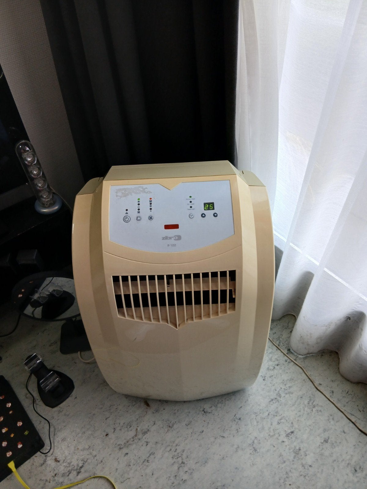 Mobiele airco Zibro P125 - Koelen en ontvochtigen, Ophalen of Verzenden