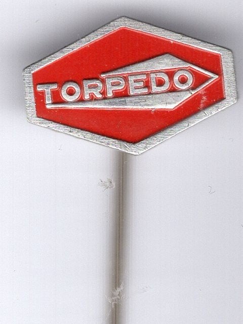 TORPEDO rijwielen aluminium speldje ( H_001), Ophalen of Verzenden, Nieuw, Transport, Speldje of Pin
