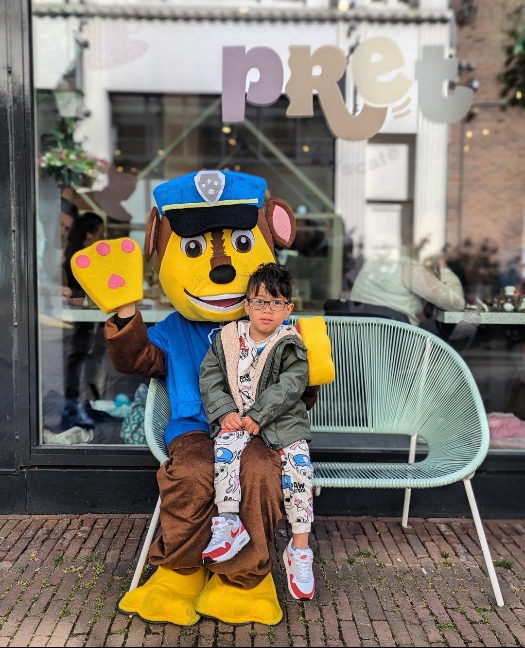 Chase te huur / kinderfeestje  / met of zonder acteur, Hobby en Vrije tijd, Feestartikelen | Verhuur, Ophalen of Verzenden, Verjaardag