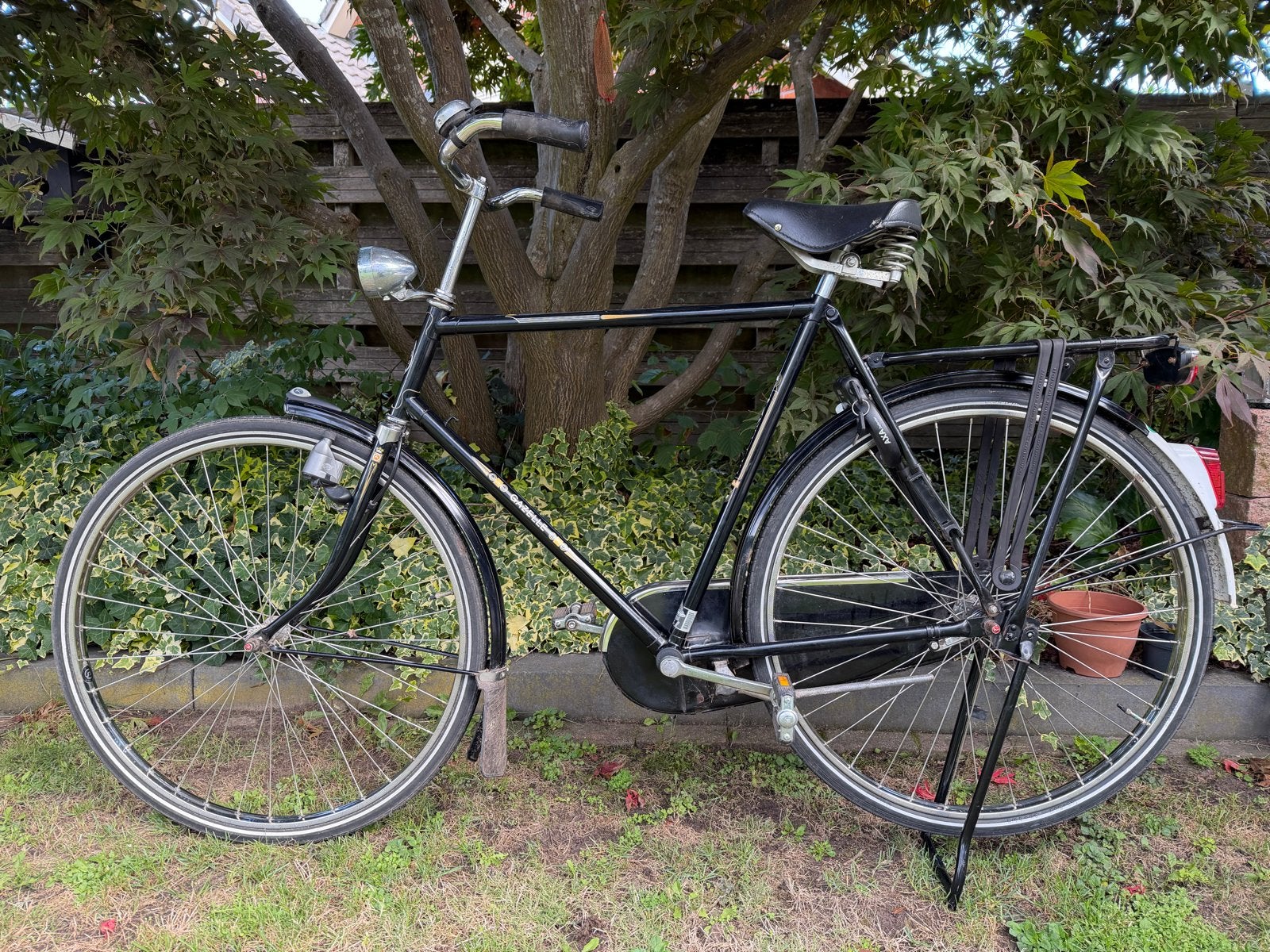 Prachtige Gazelle Vintage herenfiets, Fietsen en Brommers, Ophalen, Terugtraprem, Gebruikt, 57 tot 61 cm