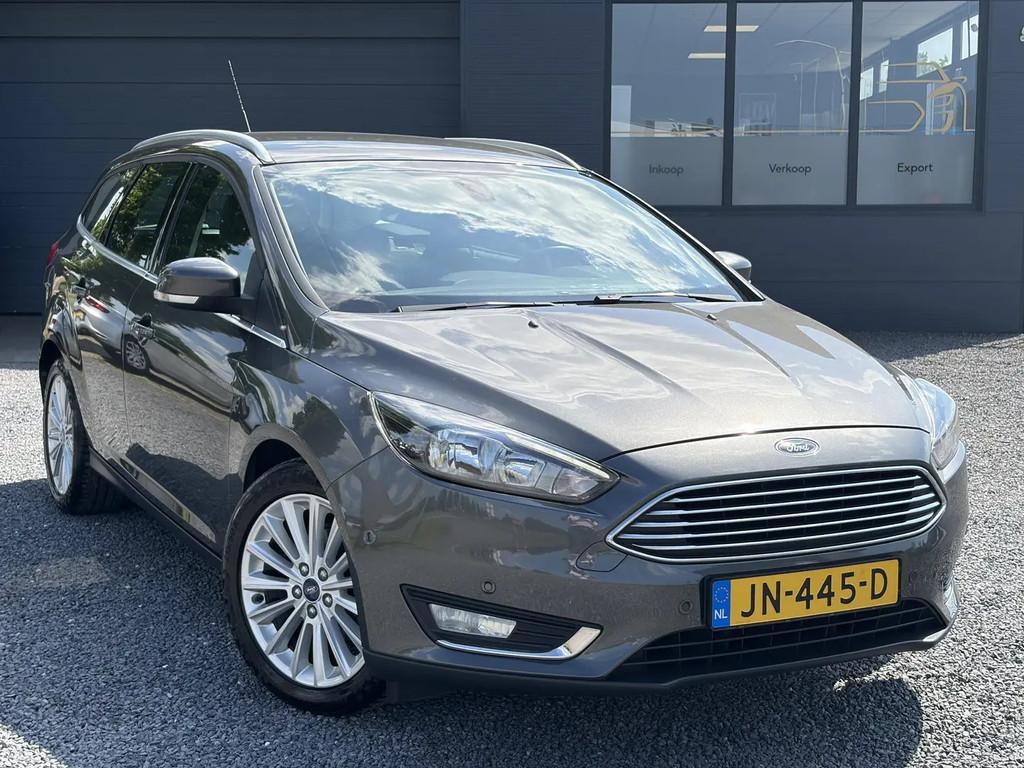 Ford Focus 1.0 Titanium € 6.743,00, Focus, Gebruikt, Automatische klimaatregeling, Origineel Nederlands