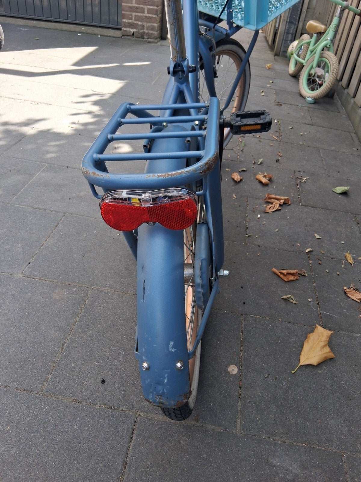 20 inch meisjesfiets gebruikt maar fietst nog goed., Minder dan 47 cm, Ophalen, Gebruikt