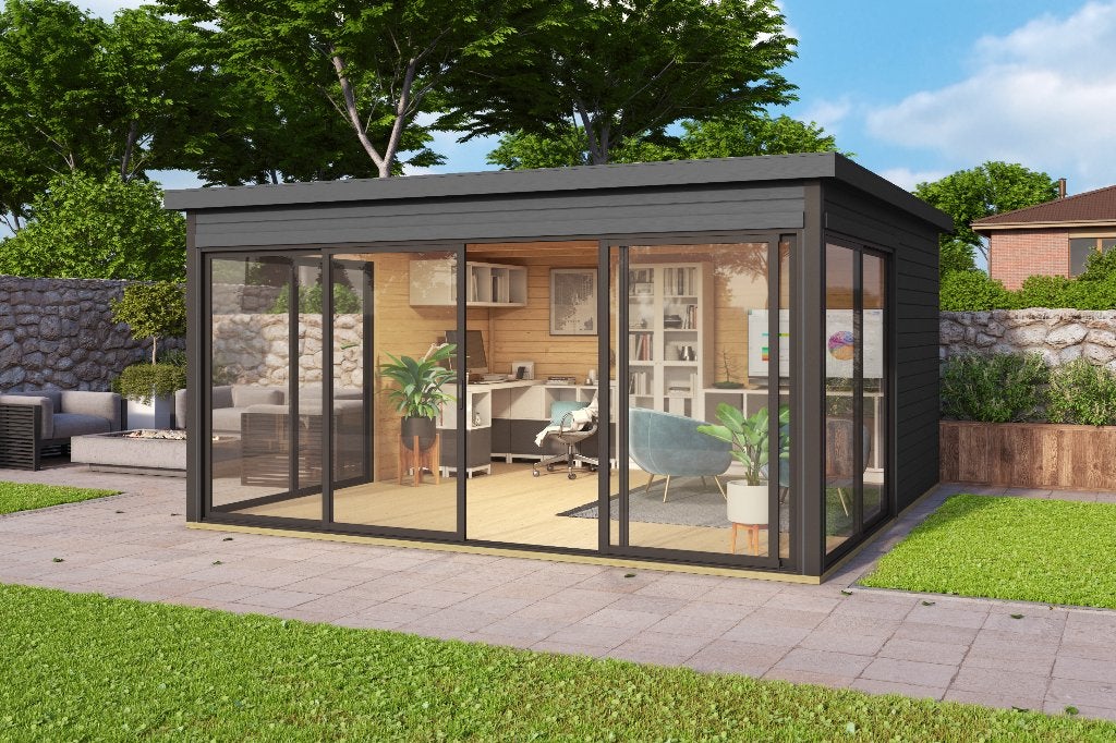 NIEUW Luxe blokhut Domeo 5 Set, Verzenden, Nieuw