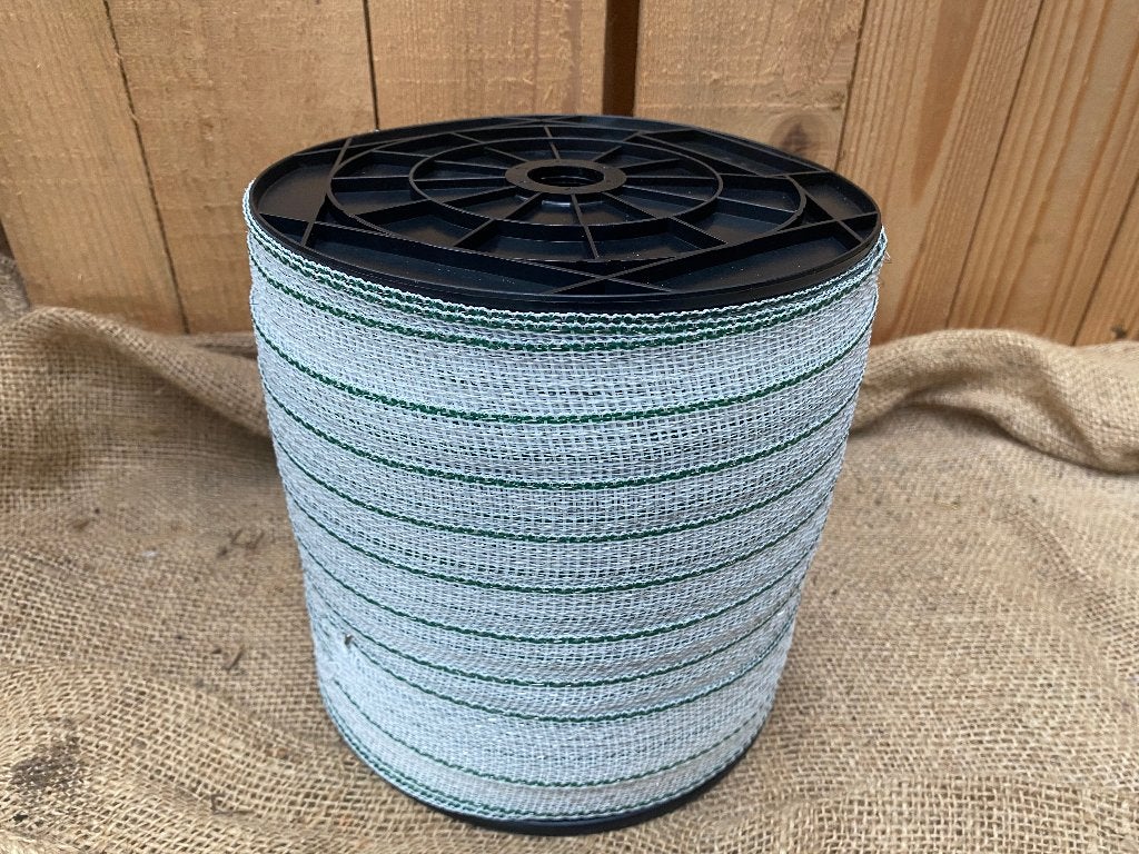 SHRIKLINT 40mm haspels a 200mtr/wit-groen