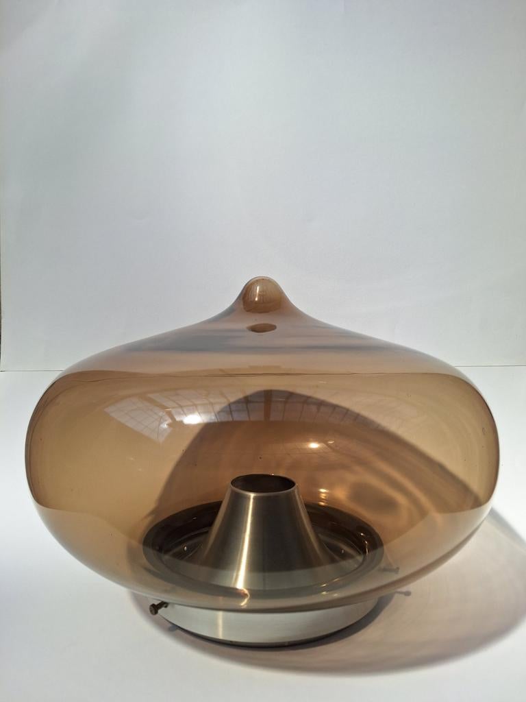 Vintage Dijkstra Plafondlamp Druppel - Vintage Design, Huis en Inrichting, Gebruikt, Ophalen of Verzenden, Vintage, Mid-century Modern, Design
