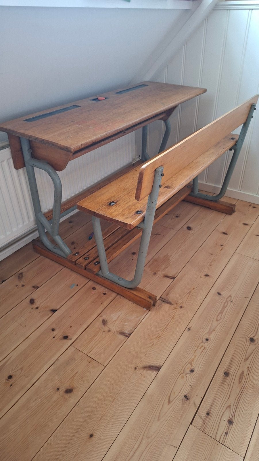 kinder bureau schoolbank, Ophalen, Gebruikt