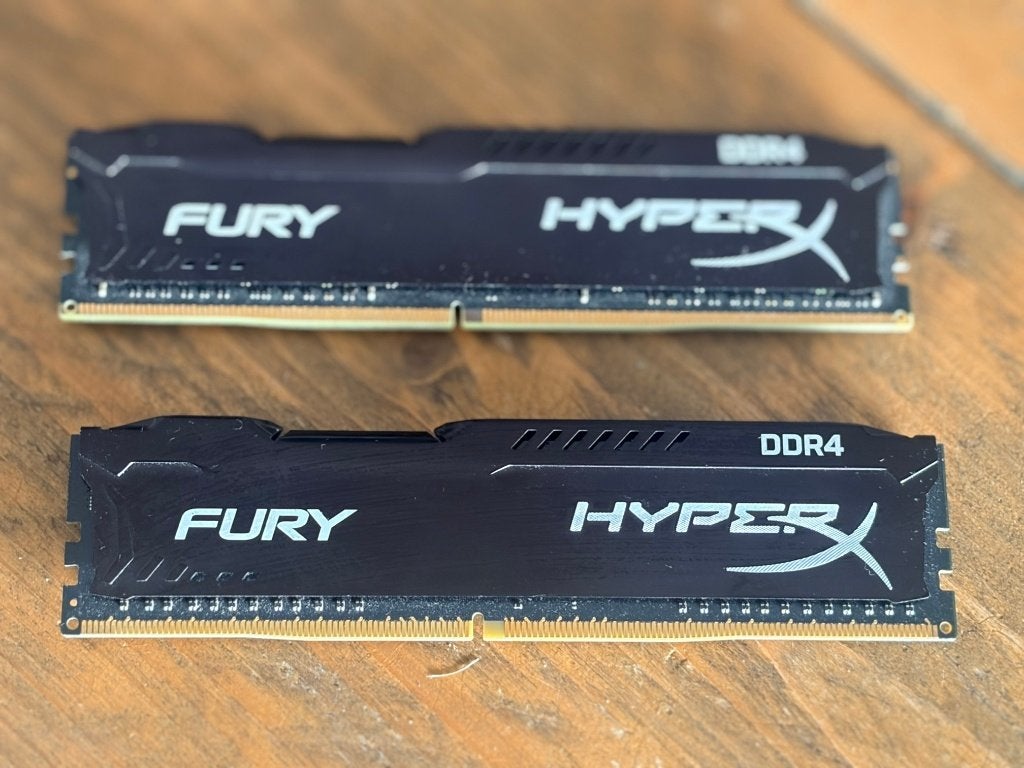 HyperX FURY DDR4 16GB (2x8GB) 2400MHz CL15, Computers en Software, DDR4, Ophalen of Verzenden, Zo goed als nieuw, Desktop