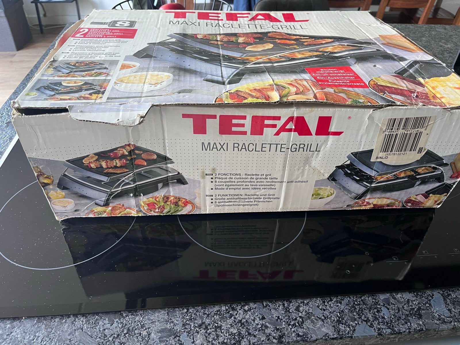 Tefal Maxi Raclette-Grill, Ophalen, Zo goed als nieuw