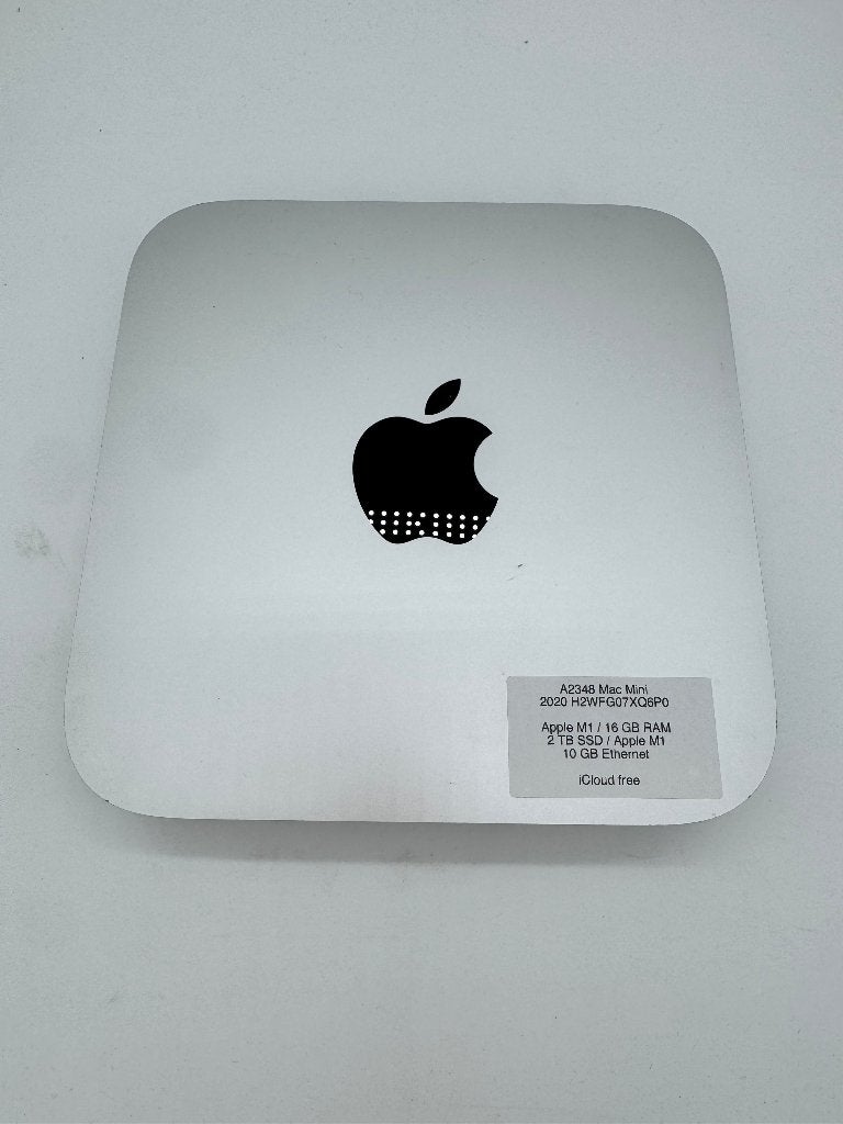 Mac Mini M1 2020 | M1 | 16 GB RAM | 2048 GB SSD | 10 GBIT, Computers en Software, Apple Desktops, Gebruikt, Apple, SSD, Appleroad 1