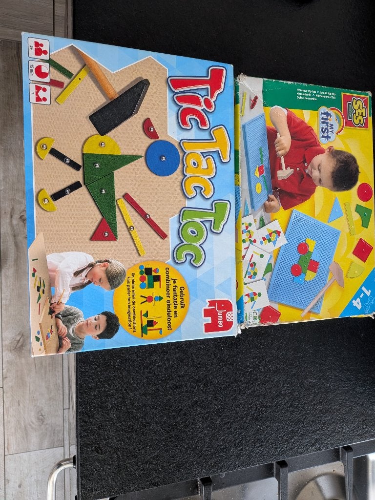 Hamertje tik, 1 x Jumbo en 1 x SES, Ophalen, Gebruikt
