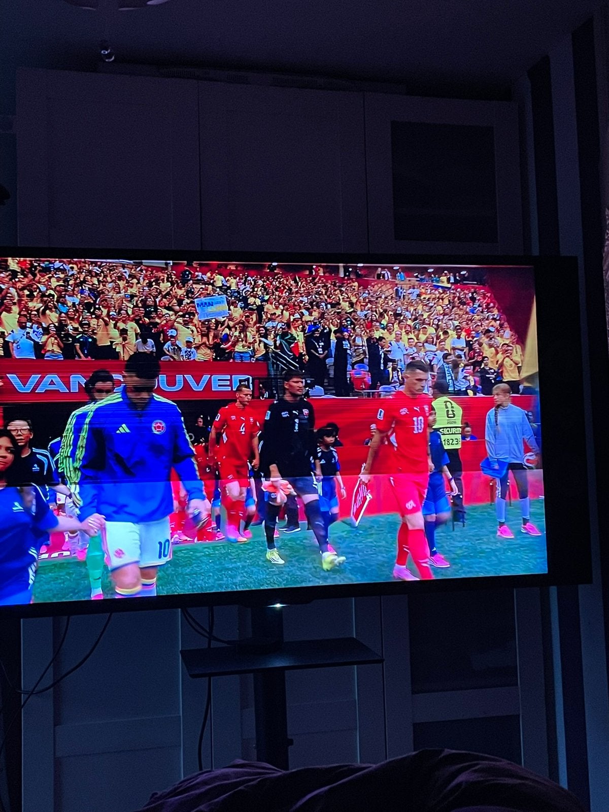 Sony KD-65X9005A led tv met strepen, Ophalen, Gebruikt, Samsung, 100 cm of meer