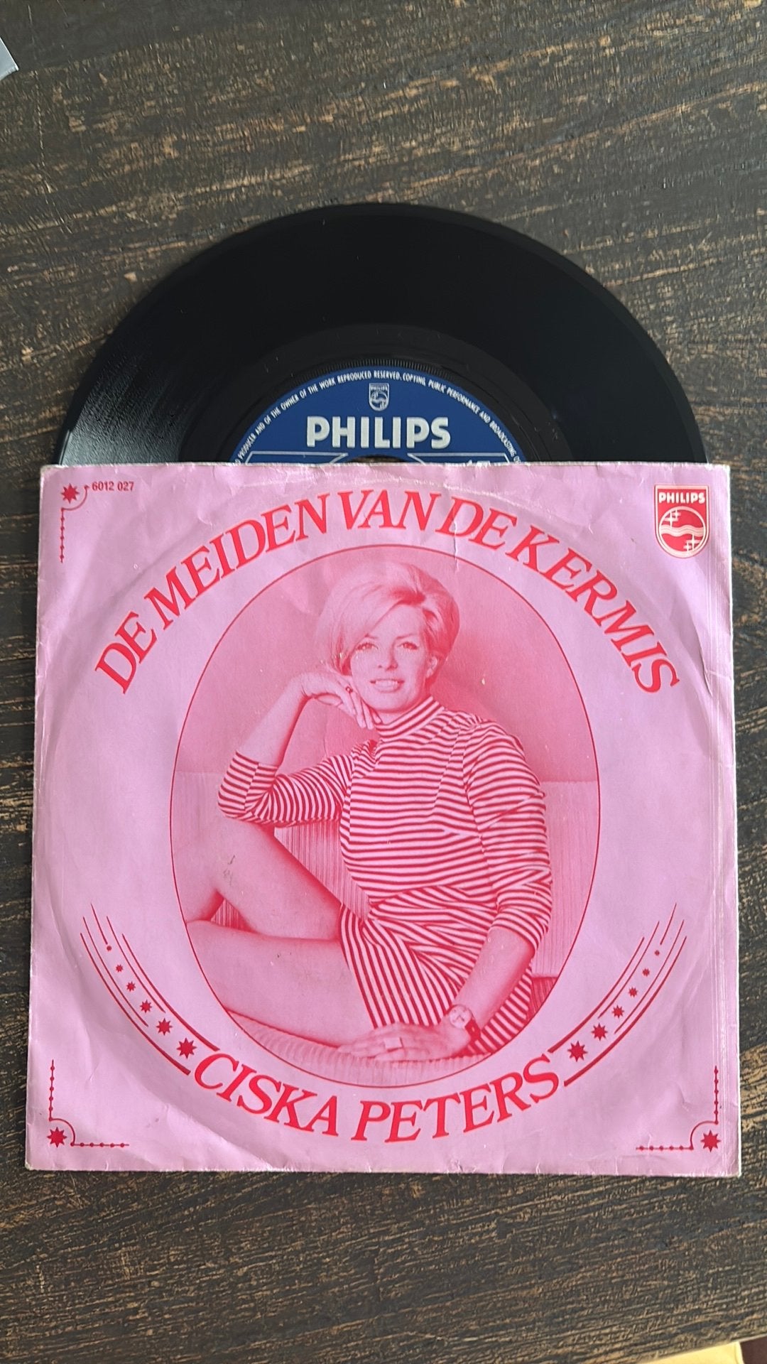 Ciska Peters - De meiden van de kermis, Cd's en Dvd's, Vinyl Singles, Ophalen of Verzenden, Zo goed als nieuw, Nederlandstalig