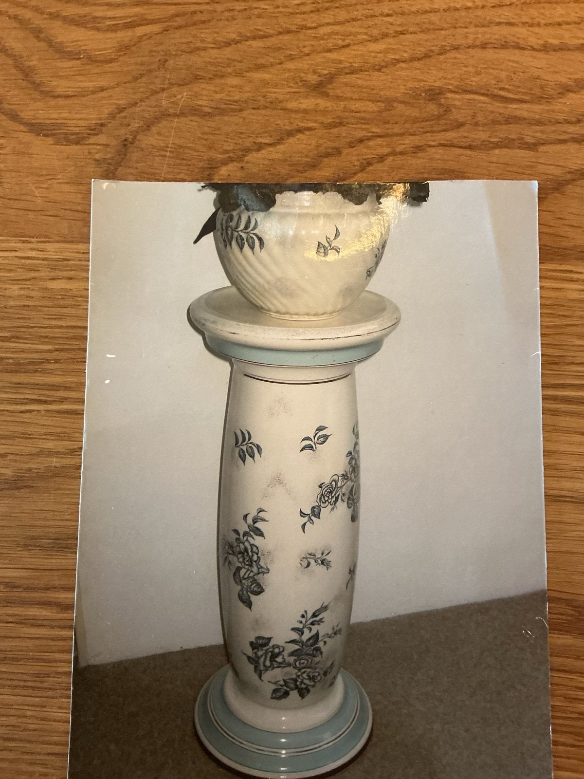 Decoratieve bloemenstandaard met pot, Antiek en Kunst, Ophalen