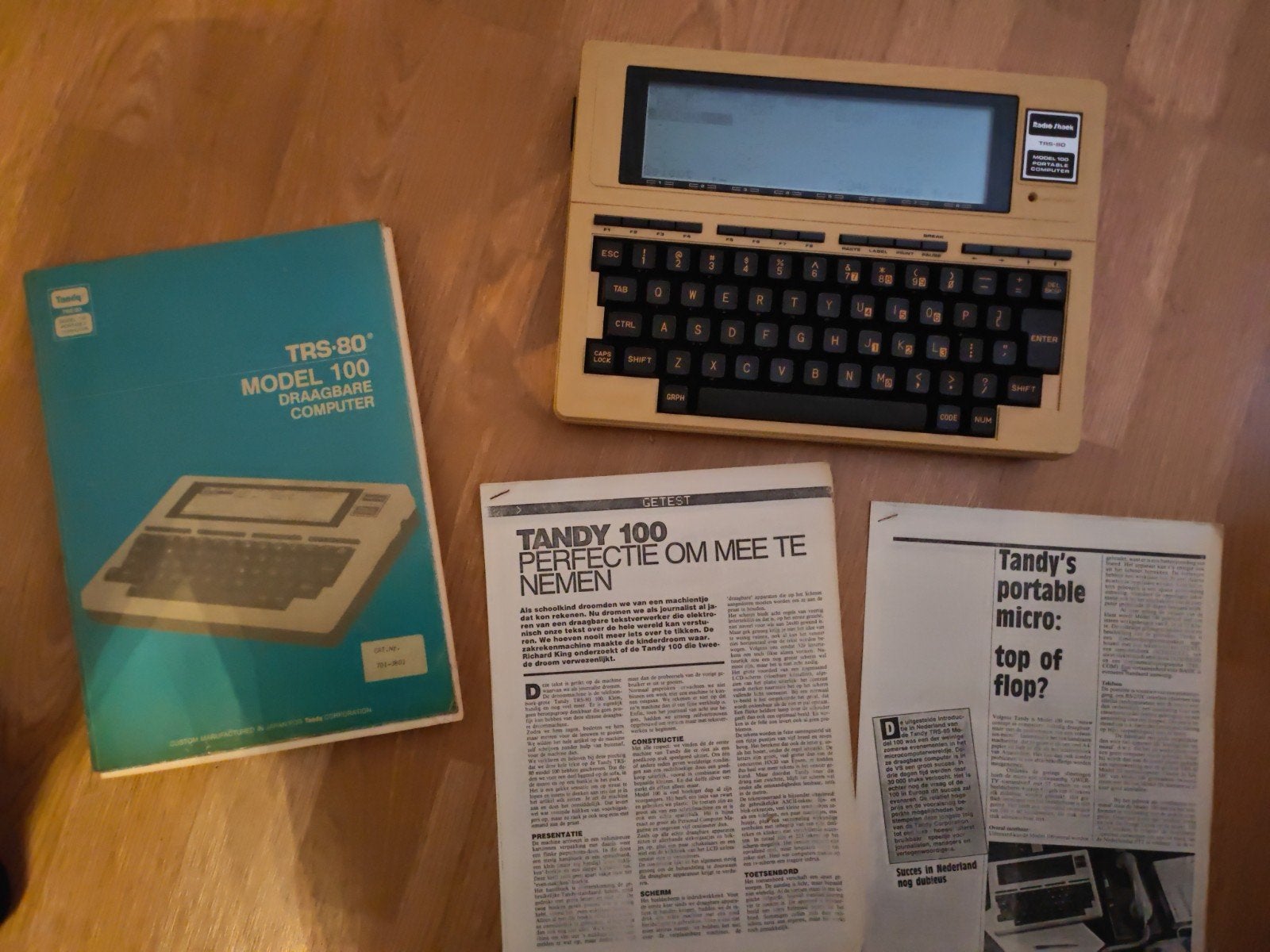 Tandy TRS-80 Model 100 Draagbare Computer (1983), Ophalen of Verzenden, Tandy TRS80